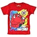 Chuggington Boys Short Sleeve Tee (2T, Red Chug Chug Chug)