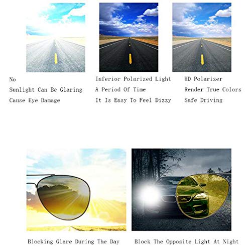 G&UWEI Männer Fahren Sonnenbrille Polarisations-Brille Sportbrillen Angeln Golf Brille Polarisierte Sonnenbrille… – Bild 6