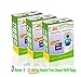 Honeymomo Baby Bathing Diaper refill bags 35 Bags 1050 Counts Fully Compatible with Arm&Hammer Disposal System Diaper Pail Snap, Seal and Toss Refill Bags