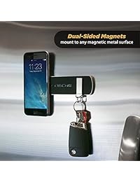 SCOSCHE MEBSR Barra de montaje en superficie magnética y adhesiva de doble cara MagicMount Elite para usar con teléfonos inteligentes o cualquier cosa metálica en el automóvil, el hogar, la oficina o el garaje
