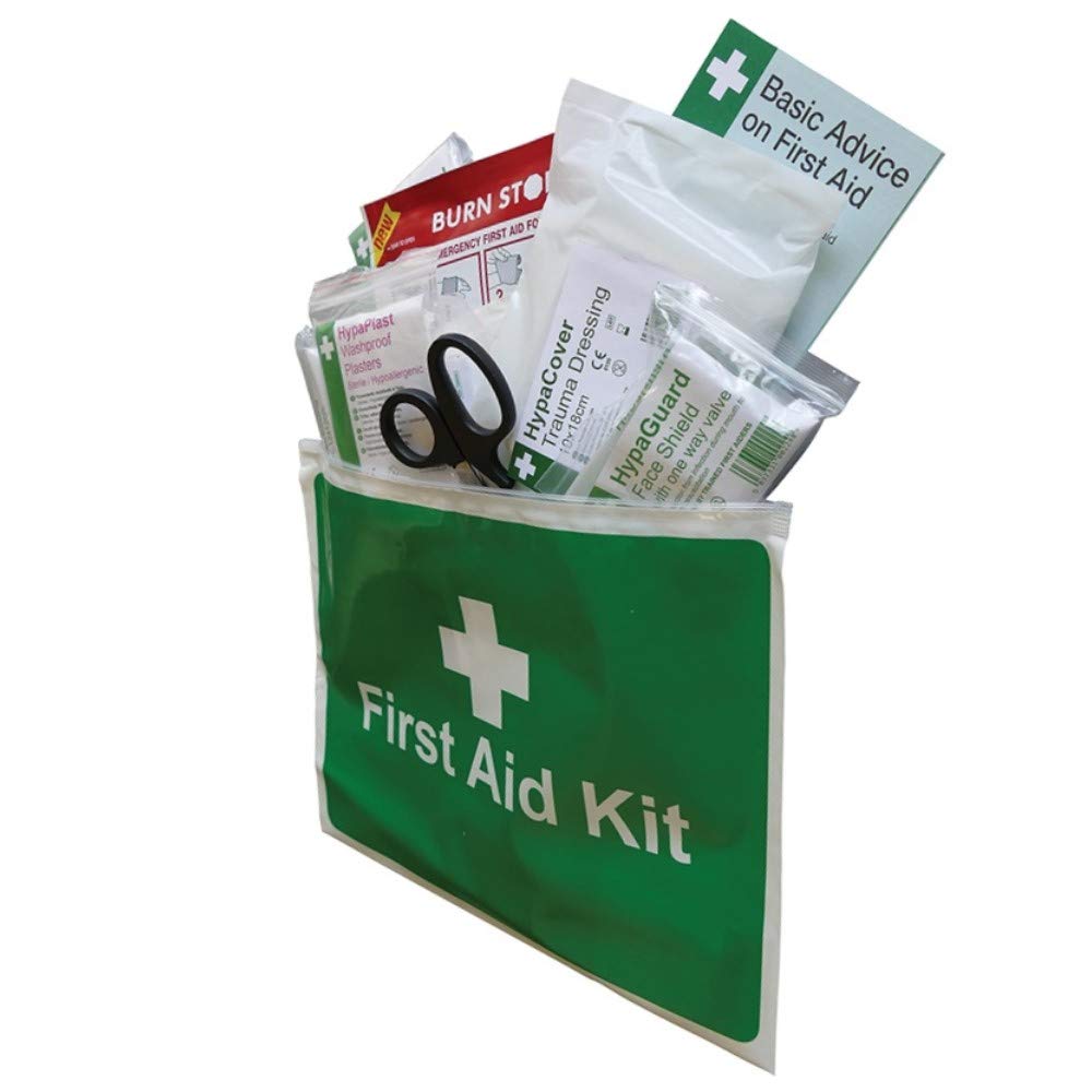 Travel & Motoring First Aid Kit BS 8599-1: 2019 Compliant (Zip-Lock)