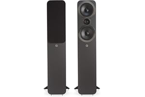 Q Acoustics 3050i Floorstanding Speaker Graphite Grey (Price displayed is for 1 Unit, for Complete Pair Please Order 2 Units) Stereo Speakers for Surround Sound/Home Theater