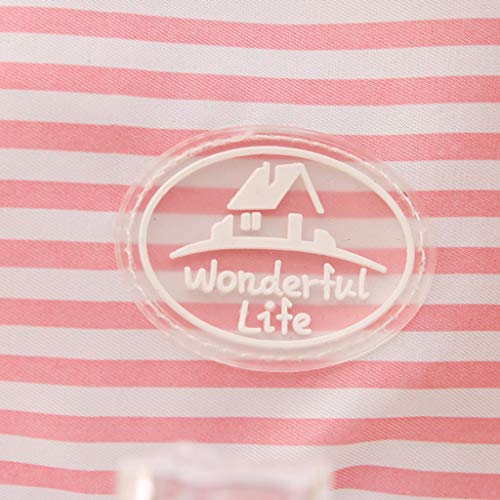 Fullwei Lunch Bag Insulated Cold Lunch Box Wide-Open Lunch Tote Bag Portable Nylon Thermal Snacks Organizer for Women Men Adults College Work Picnic Hiking Beach Fishing (Pink)