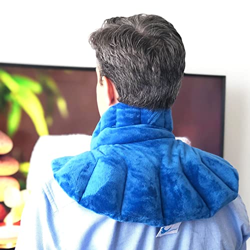 Huggaroo Original Microwave Heating Pad Cordless Weighted Heated Neck