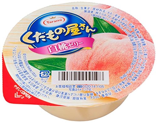 たらみ くだもの屋さん 白桃ゼリー 160g×6個商品画像