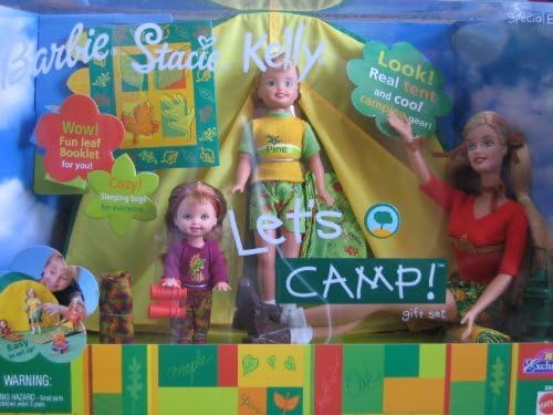 Barbie Playset Special Edition Gift Set Let's Camp (2001)