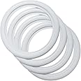 PORTAWALL 8 inch Rims White Wall tire Portawall Topper Rubber Tire Ring Set of 4 Pcs. Golf cart White Wall 8 inch Tire Insert