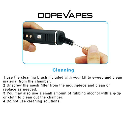 Pathfinder V2 Dry Herb Vaporizer by DopeVapes, 1800mAh Battery, Large 1g Chamber, LCD Screen, Advanced Variable Temperature Control (Blue) - Image 5