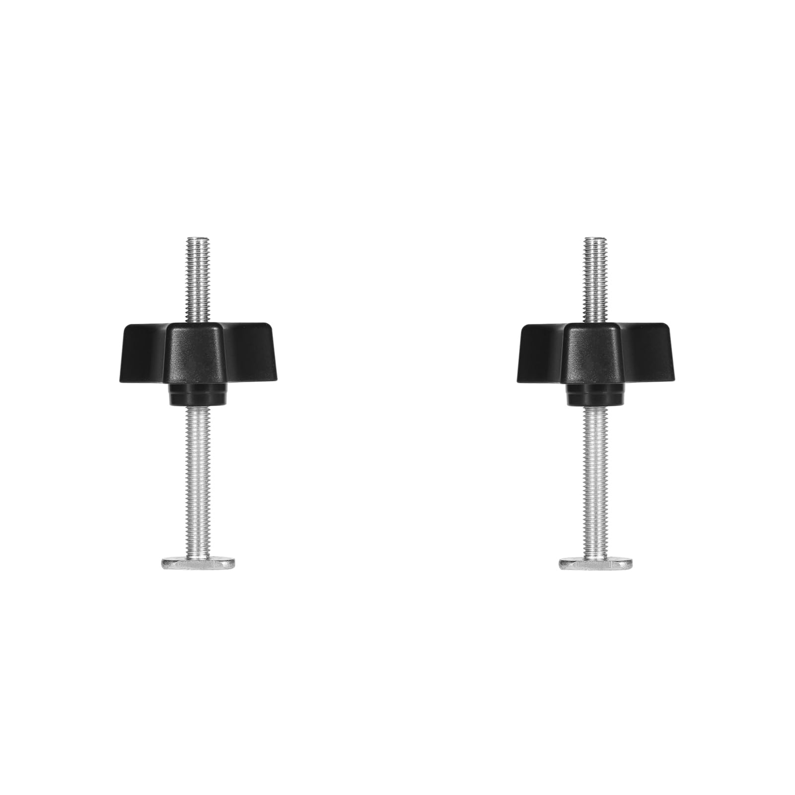 2PCS Metal Quick Acting Hold Down Clamp Set for T Slot T Track Woodworking Tool