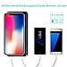 SP0351 Wireless Charger Power Bank,KUPPET 4000mAh External Battery Charging Pack Portable Charger Battery Pack Portable Charger for iPhone X,iPhone 8,Samsung Galaxy S8 Note 8