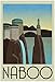 Naboo Retro Travel Poster - 13x19 custom fit with RichAndFramous Black 13 inch Poster Hangers