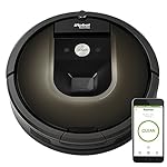 iRobot Roomba 980 Wi-Fi Connected Robotic Vacuum Cleaner, Works with Amazon Alexa