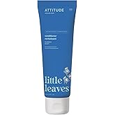 ATTITUDE Hair Conditioner for Kids, Made in Canada, Dermatologically Tested Products, Plant- and Mineral-Based Detangler, Veg