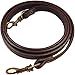 3/8” Brown Top Grain Leather Cross Body Skinny Replacement Handbag Purse Strap