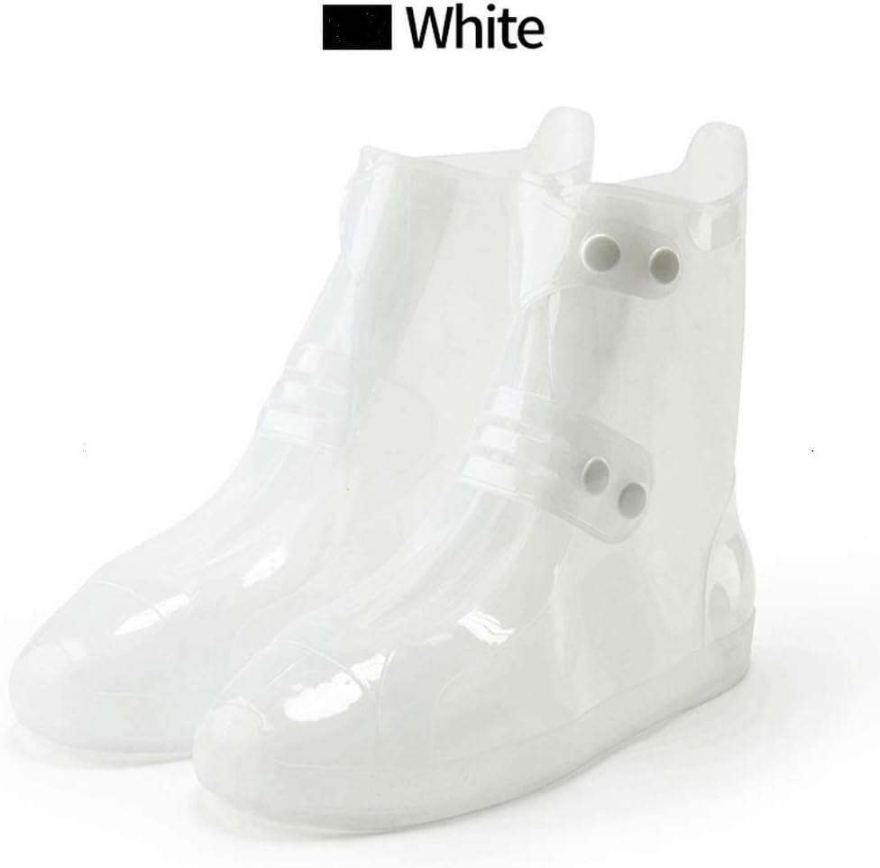 Lot De 10 Couvre-chaussures Imperméables Transparents - Enfants - Protection Pluie - Antidérapant - 9