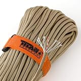 Titan Paracord 620 LB SurvivorCord | 100 FEET, Desert TAN