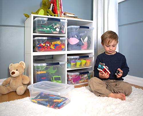 5 Rubbermaid+Cleverstore+Stackable+Containers+Latching