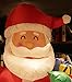 Fashionlite 8 Feet Christmas Xmas Inflatable Santa Claus Lighted Blow-Up Yard Party Decoration