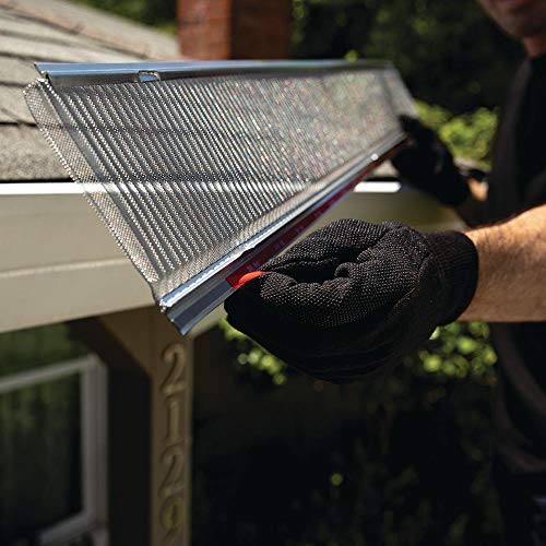 Gutter Guard by Gutterglove 4 ft. Stainless Steel 5 in. MicroMesh