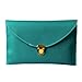 HDE Women's Envelope Clutch Purse Handbag (Turquoise)