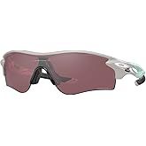 Oakley mens Oo9206 Radarlock Path Low Bridge Fit Rectangular Sunglasses