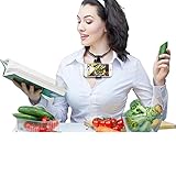 Hands-Free Phone Holder for Streaming - Hanging-On Neck Smartphone Stand for Point of View Photographing or Facebook Live, Selfie Stick Smartphone Holder Easily Picture Video Recording(Black)