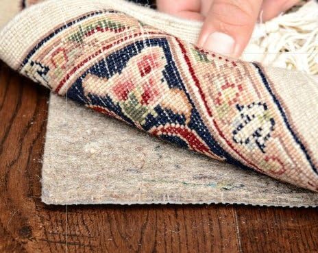 Plush, Reversible, 8' x 11' SUPREME HOLD(TM) Felt/Rubber Rug Pad adds PREMIUM PROTECTION on Hard Surfaces and Carpet