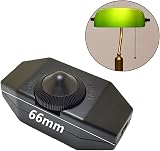 Jiuxuerim Inline Rotary Dimmer Switch Trailing Edge 220V-240V Black Plastic view 2