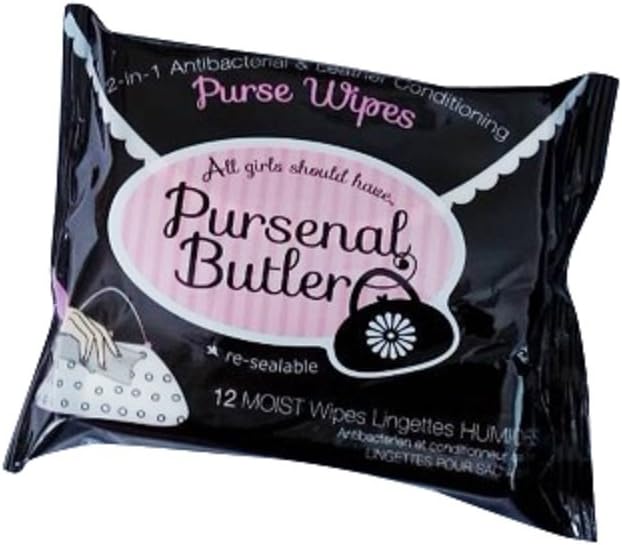 Pursenal Butler Anti Bacterial Purse And Leather Cleaning And Conditioning Wipes (1)