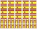 40 Tattoos: Spanish Flag, Spain Party Favors