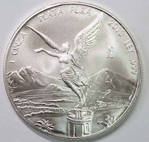 2013 MX 2015 Mexican Libertad Pura Plata - Brilliant Uncirculated