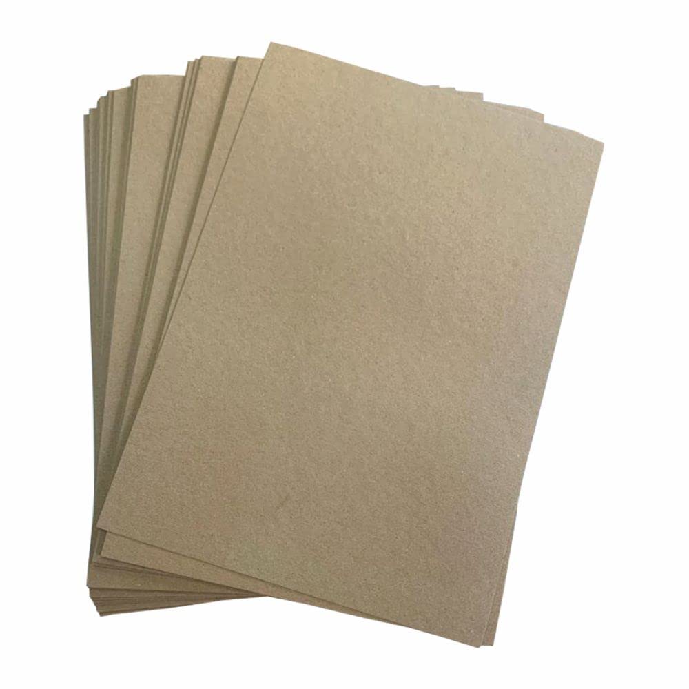 3 Ace Crafts 10 Sheets of A4 Kraft Cards 300gsm, A4 Thick Craft Paper for School Projects, Stationery Printing Sheet, Cards Making, Wedding Invitations, Christmas, Birthday Cards, Drawing & Crafting