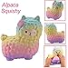 Jumbo Sheep Squishy Cute Alpaca Galaxy Super Slow Rising Scented Fun Animal Toys Decompression Squeeze Toys Dolls for Collection Gift by Sunfei (Colorful)
