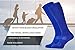 DANISH ENDURANCE Organic Graduated Compression Socks (Blue 1 Pair, US Women 11-13 // US Men 9.5-12.5)