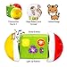 KiddoLab 3 in 1 Roll & Learn Activity Center for Baby and Rattle Ball Toy. Infant Learning Activity Center Toy with Colorful Lights and Fun Sounds.Interactive Light Up Toys for 6 Month Old Baby.