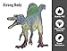 Zooawa Spinosaurus Dinosaur Figure Toy - Taupe