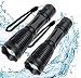 Best Tactical Flashlight, Super Bright 3000 Lumen XML T6 LED Flashlights Ultra Bright Tac light 5 Modes, Water Resistant, Handheld Light - Best Camping, Outdoor, Everyday Flashlights-2 Pack