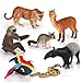 Ericoo Animal Toys Set Educational Resource Reallistic South American Animals Figures with CPC Approval and ASTM Test