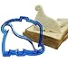 Vivian Kids Sandwich Cutter Maker Cake Toast Bread Cutter Mold (Dinosaur)
