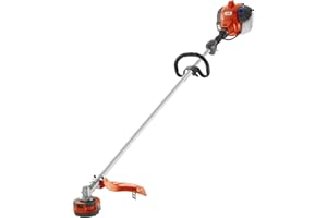 Husqvarna 130L Gas String Trimmer, 28-cc 2-Cycle, 18-Inch Straight Shaft Gas Weed Wacker with Rapid Replace Trimmer Head for Seamless String Reloading, 970514405