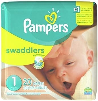 amazon pampers size 1