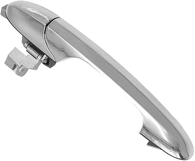 Hoypeyfiy Left Passenger Door Handle Fiat 500 2007-2015 Chrome