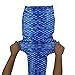 Play Tailor Mermaid Tail Swimmable Costume Swimsuit for Girls Swimming(No monofin), Blue, Child 10