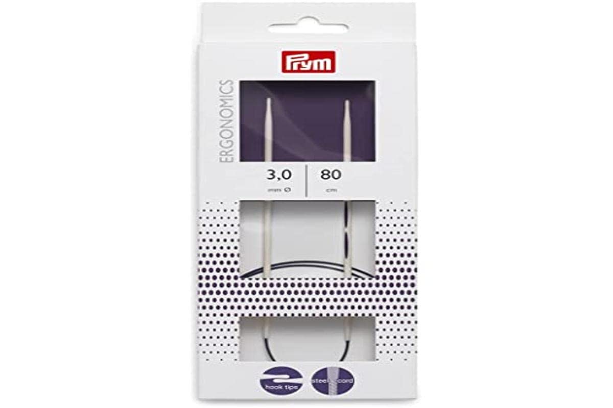 Prym - Ergonomics (80cm, 3.00mm) Circular Needle - 1 Unit