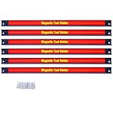 Goplus 6PCS 18" Magnetic Tool Holder Bar Organizer Storage Rack Knife Wrench Pilers Workshop