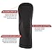 Compression Knee Sleeve for Sports Running Jogging Lifting Knee Pain Arthritis - Fly Industries (Medium)