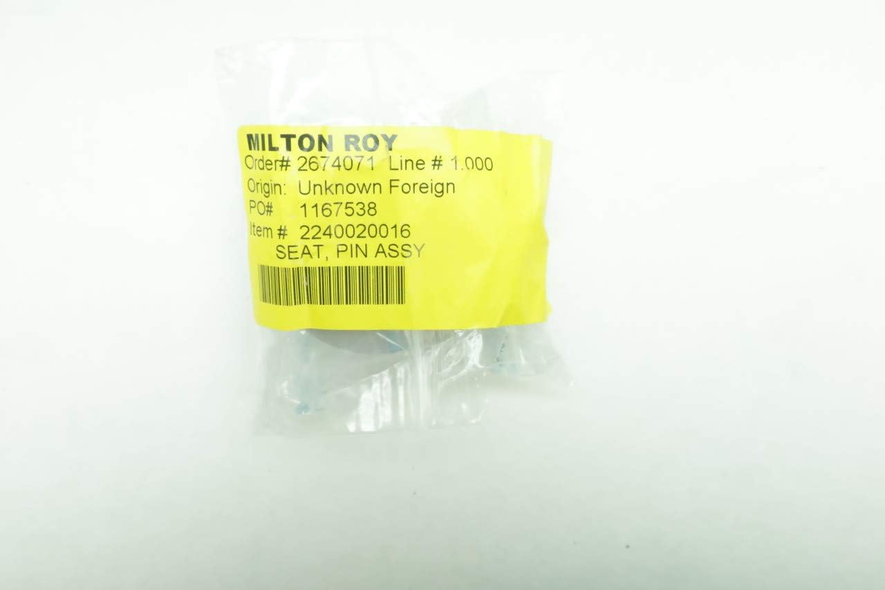 MILTON ROY 2240020016 Pump Stainless PIN Assembly SEAT D637976