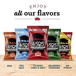 4505 Meats, Chicharrones Fried Pork Rinds, Jalapeno