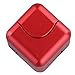 RELEASE SPINNER Hand Spinner Bright Rainbow Series Premium Hybrid Ceramic Bearing Stress Relief Toy (Cube Spinner - Red)