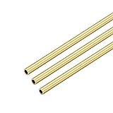 VictorsHome Brass Round Tube, 6mm OD 1mm Wall